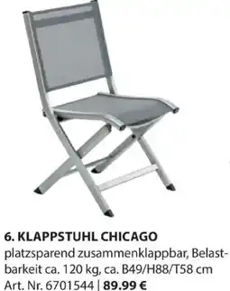 Dehner Klappstuhl chicago Angebot