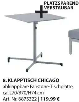 Dehner Klapptisch chicago Angebot