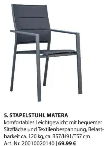 Stapelstuhl matera