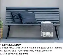 Dehner BANK LONDON Angebot