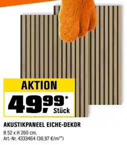 OBI Akustikpaneel eiche-dekor Angebot