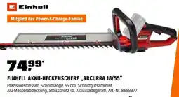 OBI Einhell akku-heckenschere „arcurra 18/55 Angebot
