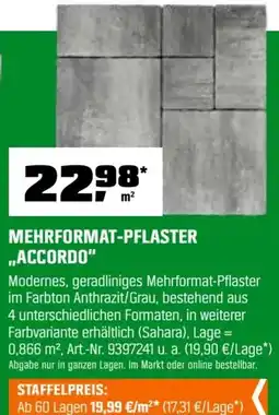 OBI Mehrformat-pflaster ,,accordo" Angebot