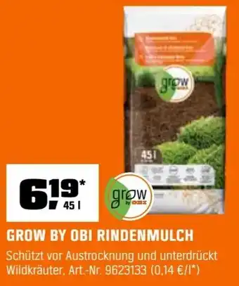 Grow by obi rindenmulch
