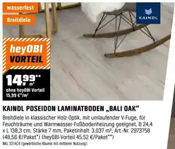 OBI Kaindl poseidon laminatboden „bali oak Angebot
