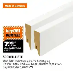 OBI Sockelleiste Angebot