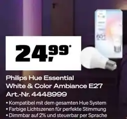 OBI Philips Hue Essential White & Color Ambiance E27 Angebot