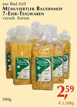 Winkler Markt Mühlviertler bauernhof 7-eier-teigwaren Angebot