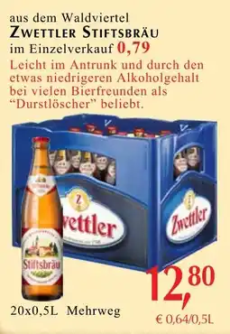 Winkler Markt zwettler stiftsbräu Angebot