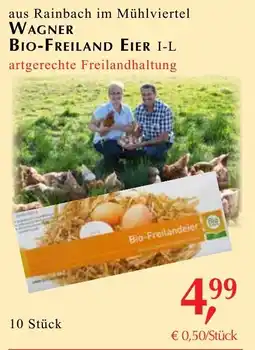 Winkler Markt Wagner bio-freiland eier i-l Angebot