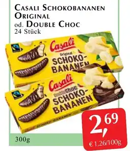 Winkler Markt Casali schokobananen original od. double choc Angebot