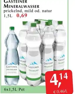 Winkler Markt Gasteiner mineralwasser Angebot