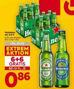 Billa Heineken od. 0,0 % Angebot