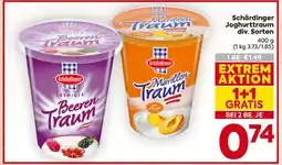 Billa Schärdinger Joghurttraum div. Sorten Angebot