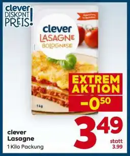 Billa clever Lasagne Angebot