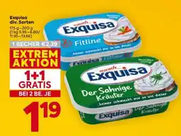 Billa Exquisa div. Sorten Angebot