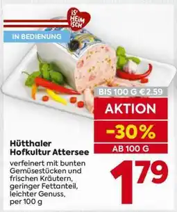 Billa Hütthaler Hofkultur Attersee Angebot