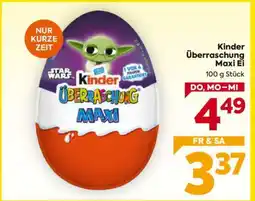 Billa Kinder Überraschung Maxi Ei Angebot
