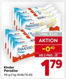 Billa Kinder Paradiso Angebot