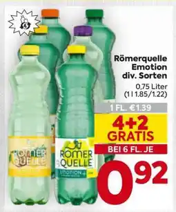 Billa Römerquelle Emotion div. Sorten Angebot