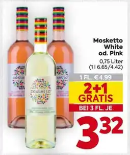 Billa Mosketto White od. Pink Angebot