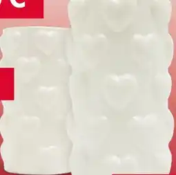 Woolworth Vase mit Herzen Angebot