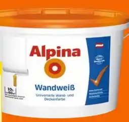 OBI Alpina Wandweiss Angebot