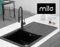 OBI Miló Einbauspüle Granitverbundstoff Luxuria 86 Graphit Angebot