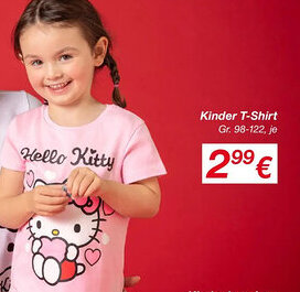 KiK Kinder T-Shirt Angebot