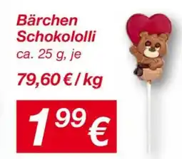KiK Bärchen Schokololli Angebot
