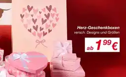 KiK Herz-Geschenkboxen Angebot
