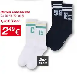 KiK Herren Tenissocken Angebot