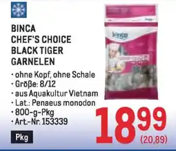 Metro Black tiger garnelen Angebot