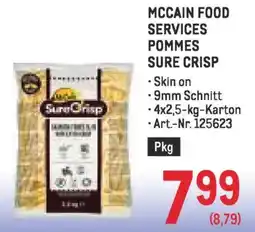 Metro Food services pommes sure crisp Angebot