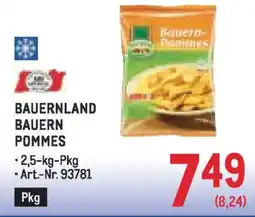 Metro Bauern pommes Angebot