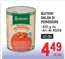Metro Salsa di pomodoro Angebot