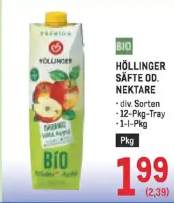 Metro Säfte od. nektare Angebot