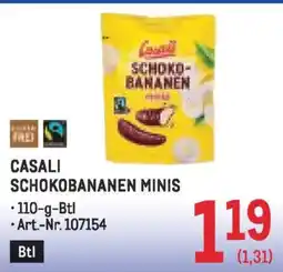Metro Schokobananen minis Angebot