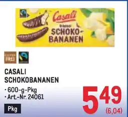 Metro Schokobananen Angebot