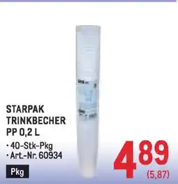 Metro Rinkbecher pp Angebot