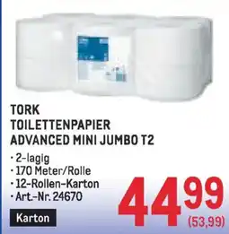 Metro Toilettenpapier advanced mini jumbo t2 Angebot