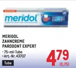 Metro Zahncreme parodont expert Angebot