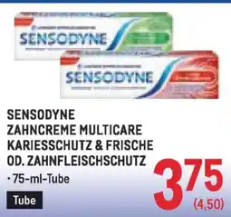 Metro Zahncreme multicare kariesschutz & frische od. zahnfleischschutz Angebot