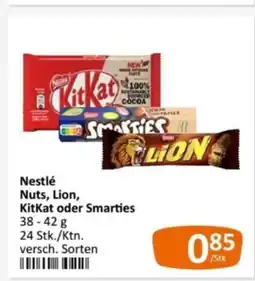 Kastner Nuts, Lion, KitKat oder Smarties Angebot