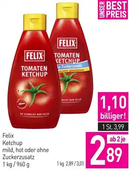 Sutterlüty Felix Ketchup mild, hot oder ohne Zuckerzusatz Angebot