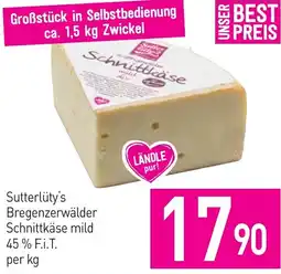 Sutterlüty Sutterlüty's Bregenzerwälder Schnittkäse Angebot