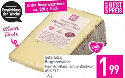 Sutterlüty Sutterlüty's Bregenzerwälder Heumilch-Käse Tomate-Basilikum Angebot