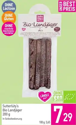 Sutterlüty Sutterlüty's Bio Landjäger Angebot