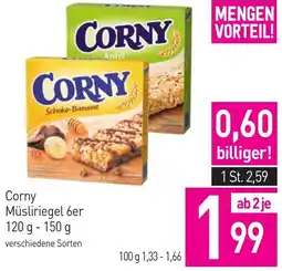 Sutterlüty Corny Müsliriegel 6er Angebot