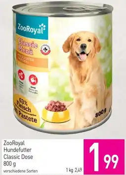 Sutterlüty ZooRoyal Hundefutter Classic Dose Angebot